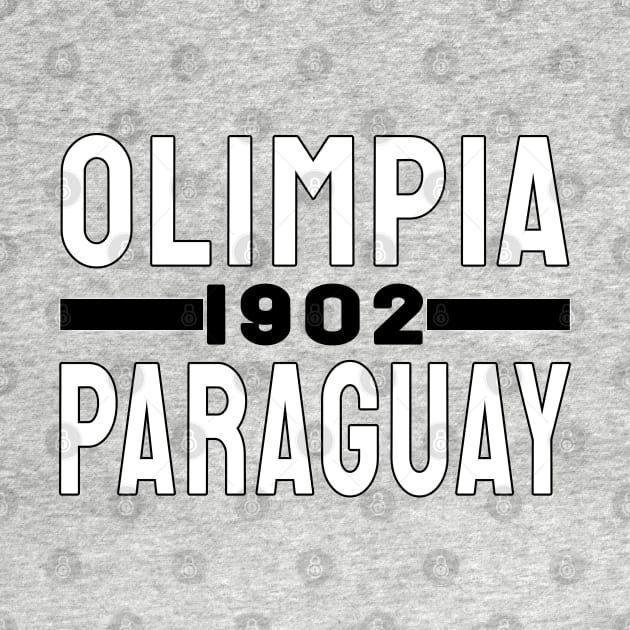 Olimpia Paraguay 1902 Classic by Medo Creations